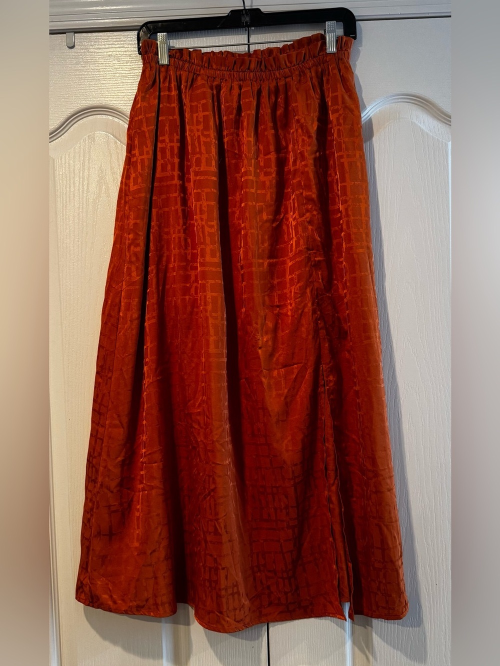 Sunday in Brooklyn by Anthropologie Rust Colored Maxi Skirt - Size S